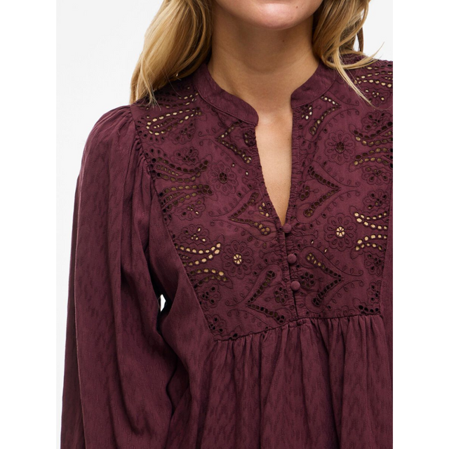 VILA Tyra Lace Top