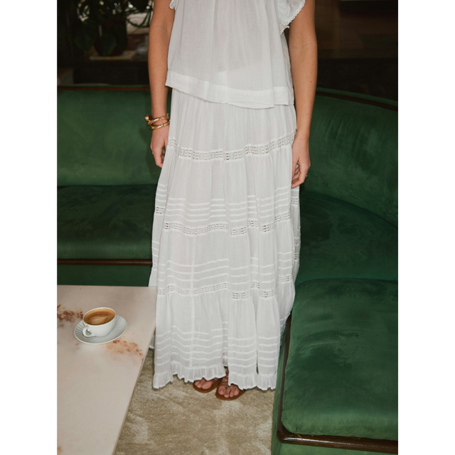 Neo Noir Felicia S Voile Skirt