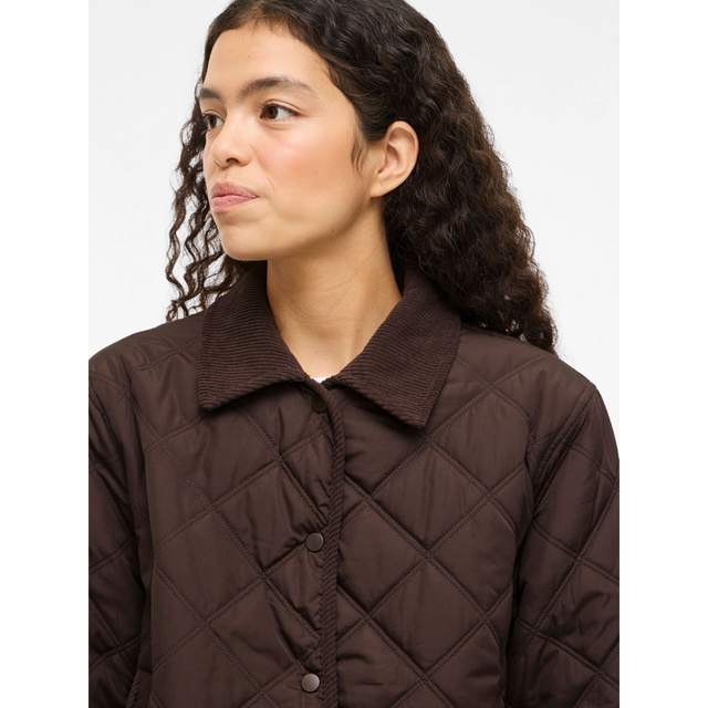 VILA Quila L/S Corduroy Quilt Short