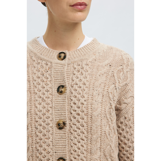 Selected Femme Nelly Knit O-neck Cardigan