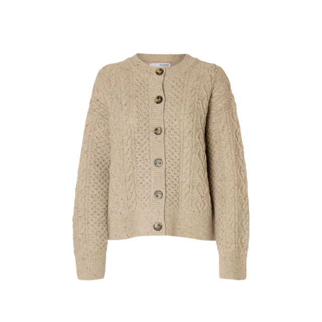 Selected Femme Nelly Knit O-neck Cardigan
