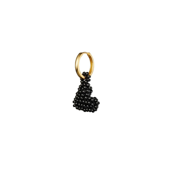 Pura Utz Ørering Beaded Mini Earring Hinge Hoop - Prinsesse2ben