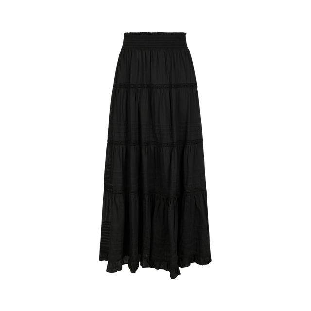 Neo Noir Felicia S Voile Skirt
