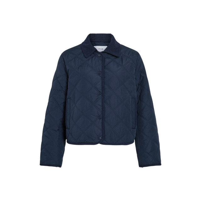 VILA Quila L/S Corduroy Quilt Short