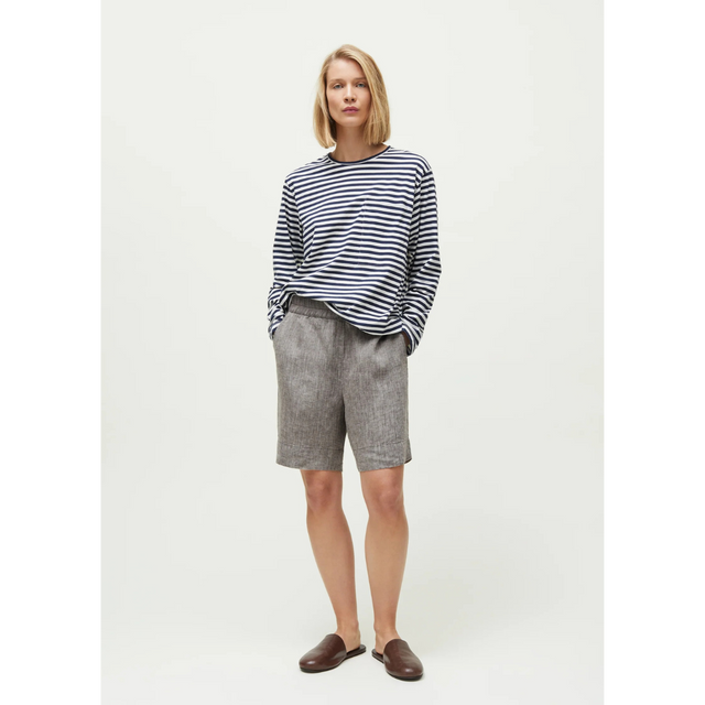 Aiayu Shorts Long Linen