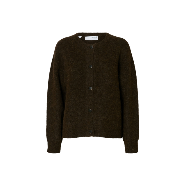 Selected Damen-Lulu LS Strick-Kurzcardigan
