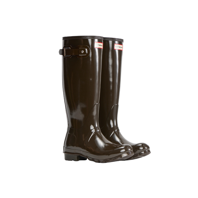 Hunter Womens Original Tall Gloss Boo
