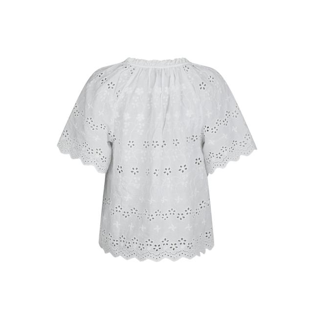 Neo Noir Odet Embroidery Blouse