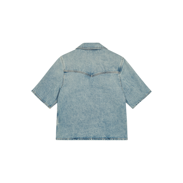 Ganni Soft Rigid Denim Shirt