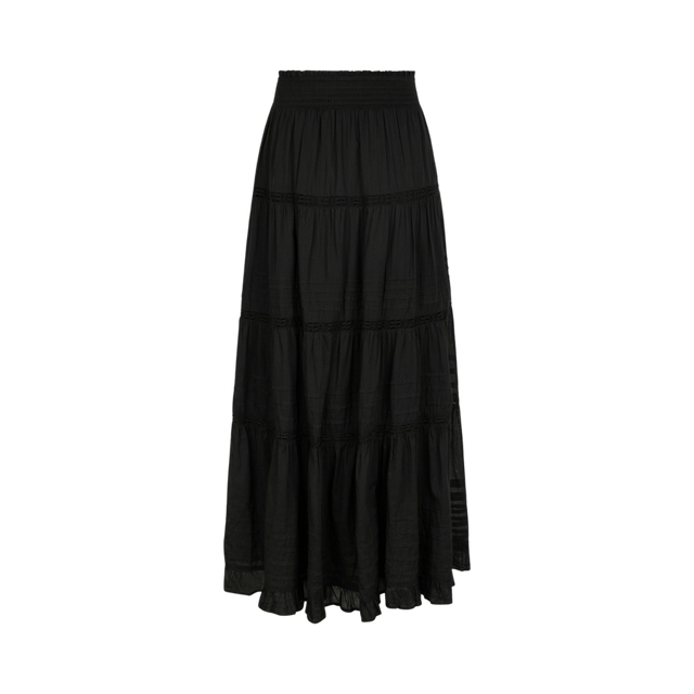 Neo Noir Felicia S Voile Skirt