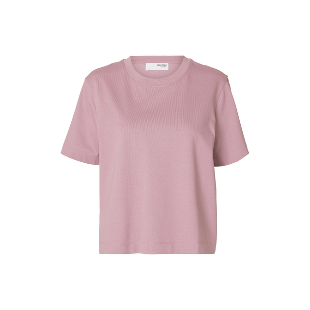 Selected Women T-shirt Essential SS Boxy Tee Noos