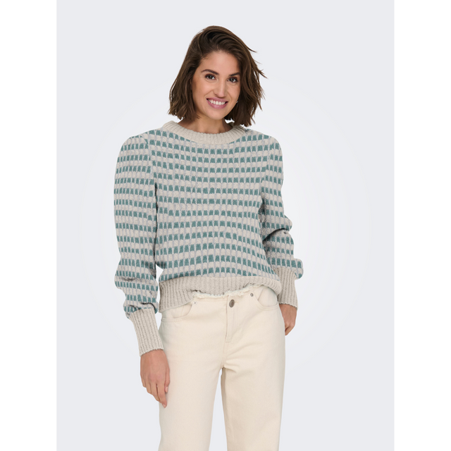 JDY Jdysigrid Life L/S Oneck Puff