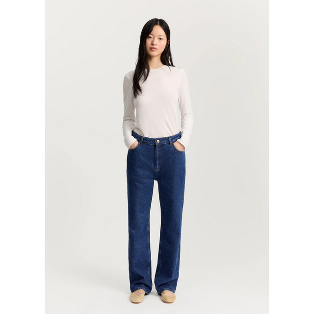 Aiayu-Cooper Highwaist Straight Jeans