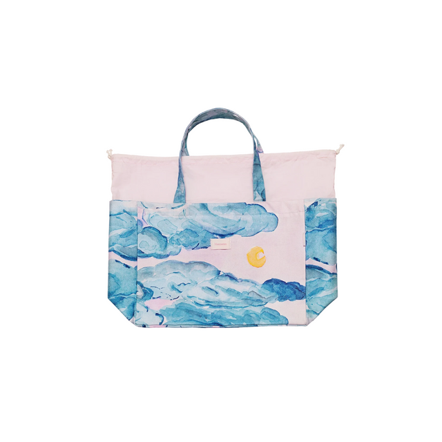 Maanesten Big Canvas Totebag Moonshine Rose
