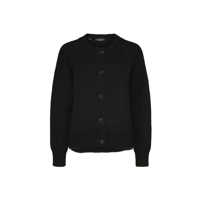 Selected Damen-Lulu LS Strick-Kurzcardigan