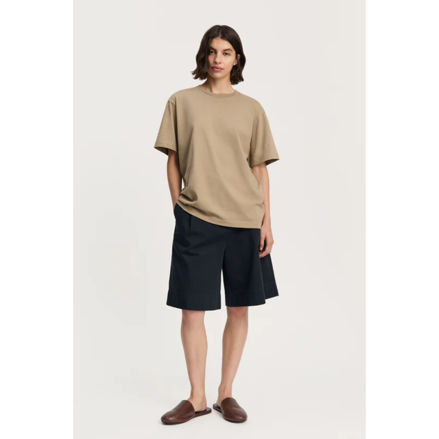 Aiayu klassisches kreisförmiges T-Shirt