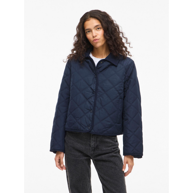 VILA Quila L/S Corduroy Quilt Short