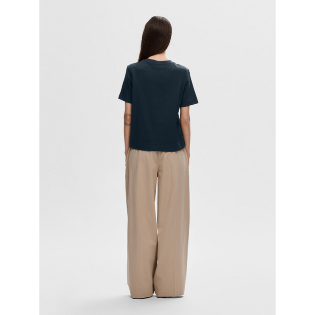 Selected Women T-shirt Essential SS Boxy Tee Noos