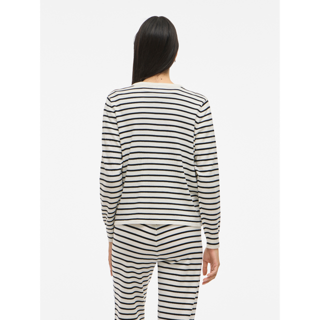 VILA Lipsa Strickjacke mit O-Ausschnitt