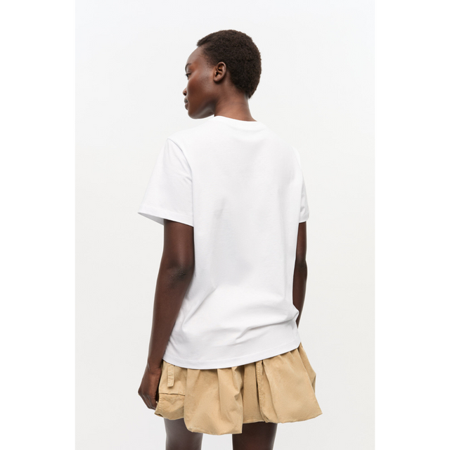 Ganni Basic Jersey Baby Bun Relaxed