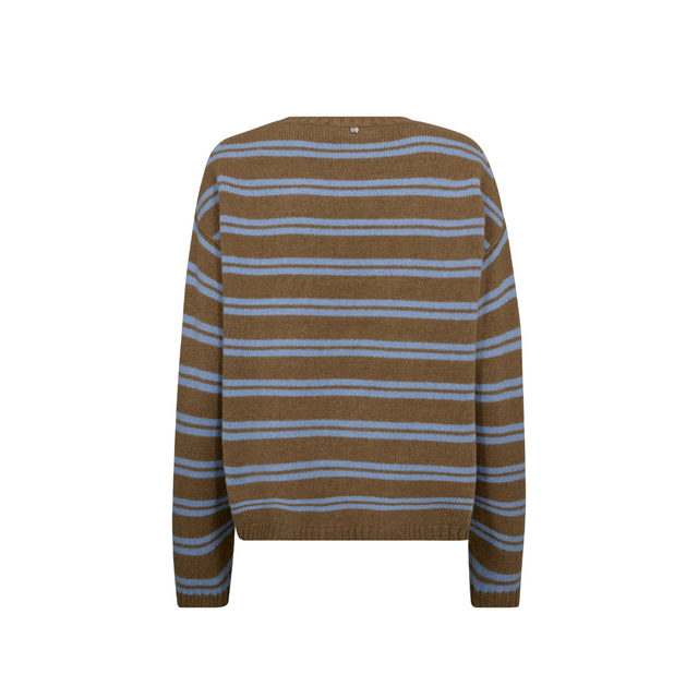 Mos Mosh Khai – Strickpullover mit zwei Streifen