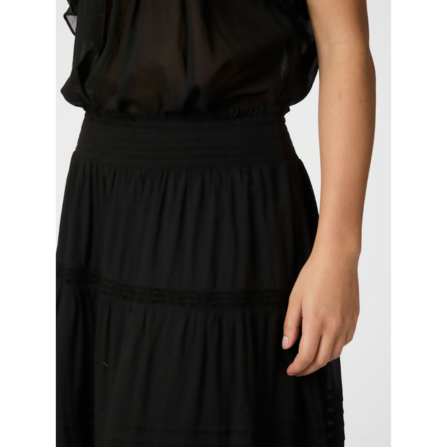 Neo Noir Felicia S Voile Skirt