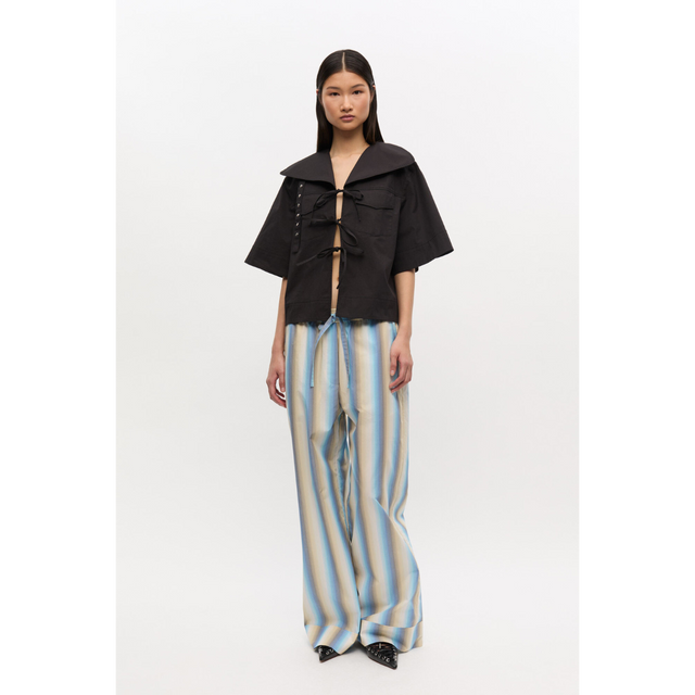 Ganni Ombre Stripe Elasticated Pants
