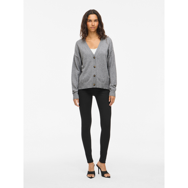 VILA Virile Strickjacke mit V-Ausschnitt