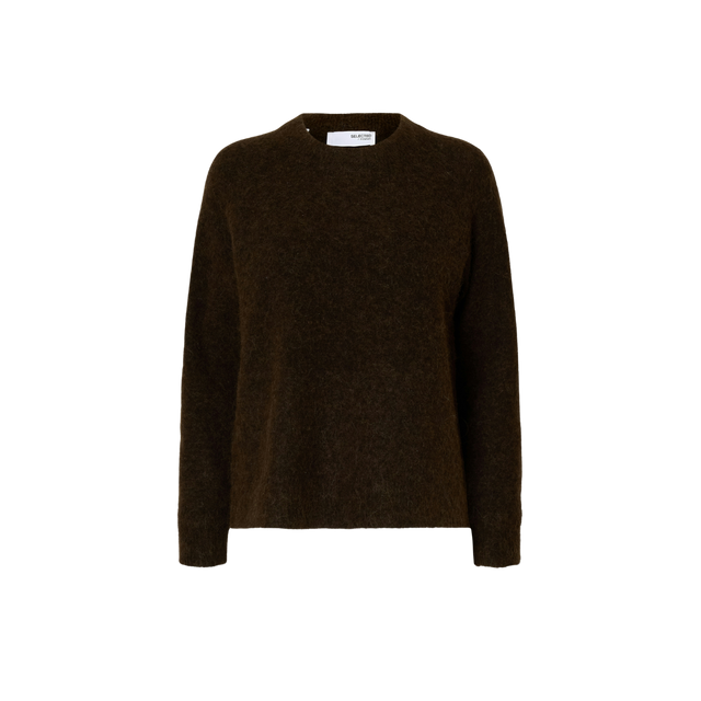 Selected Women Lulu LS Knit O-Neck