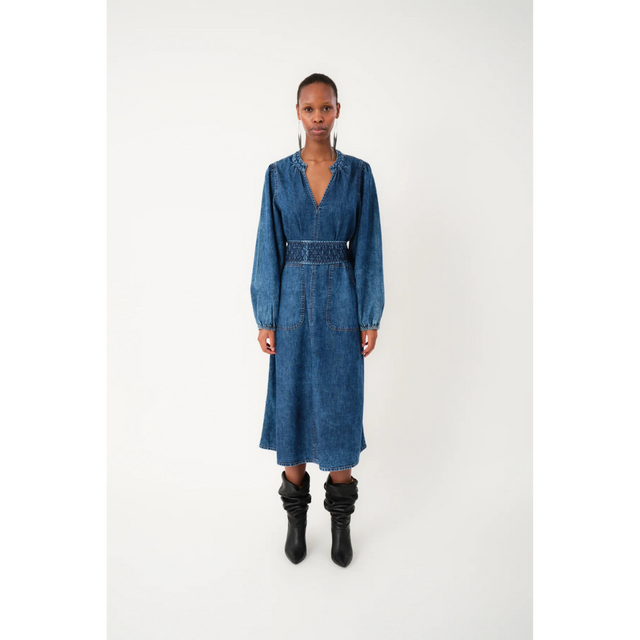 Lolly's Laundry Paris Midi Dress LS
