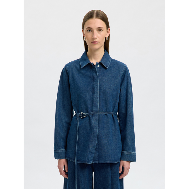 Selected Damen – Entspanntes Selma-Noa-Jeanshemd