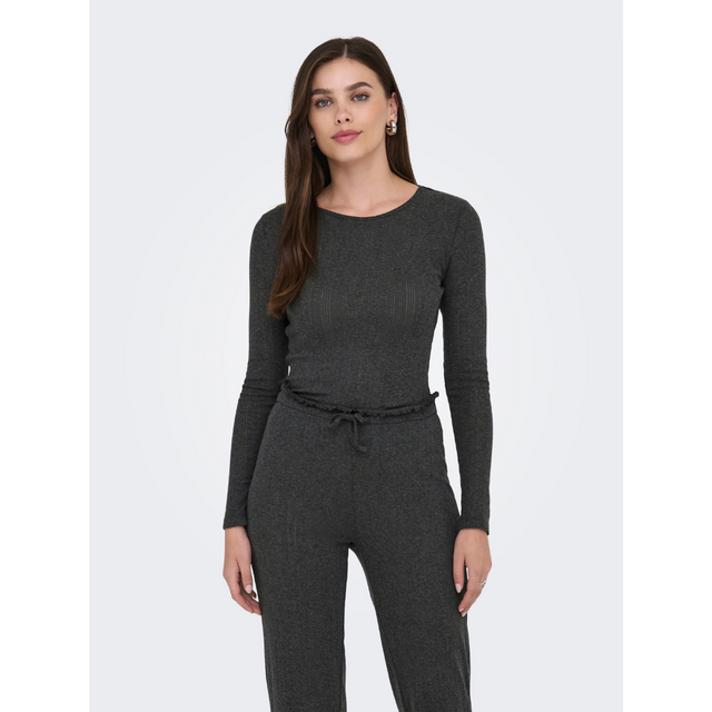 JDY Salsa Mia Life L/S O Neck Top