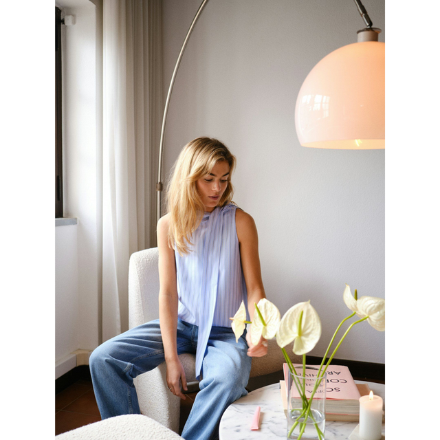 Neo Noir – Veda – Gestreiftes Oberteil