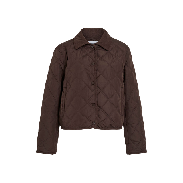 VILA Quila L/S Corduroy Quilt Short