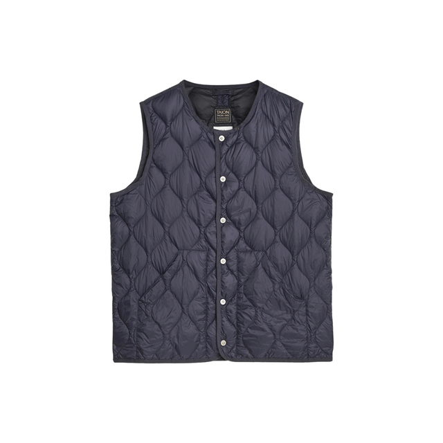 Taion Military Crew Neck Down Vest