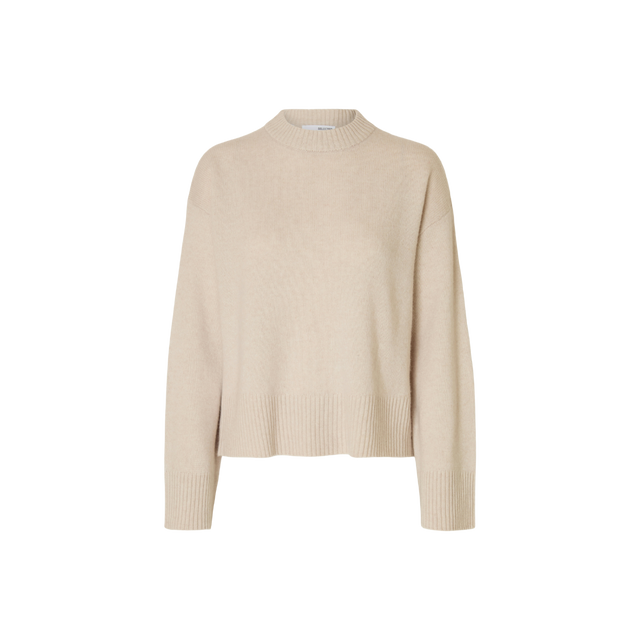 Selected Damen-Cille Cashmere Blend LS Knit O