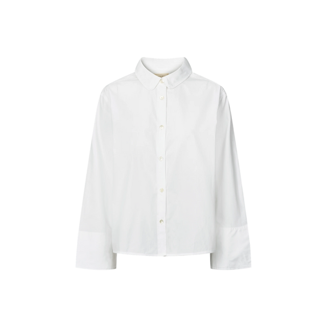 Flora Shirt i bomuldspoplin fra Gai Lisva - front