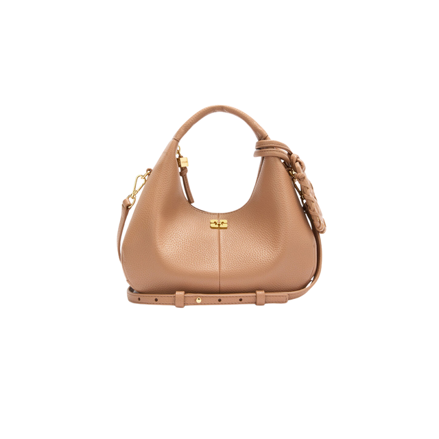 Ganni Hobo Mini Grained