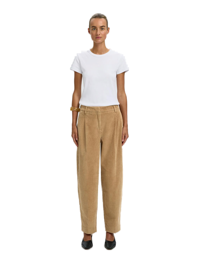 Selected Barrel Mille Corduroy HW Pant