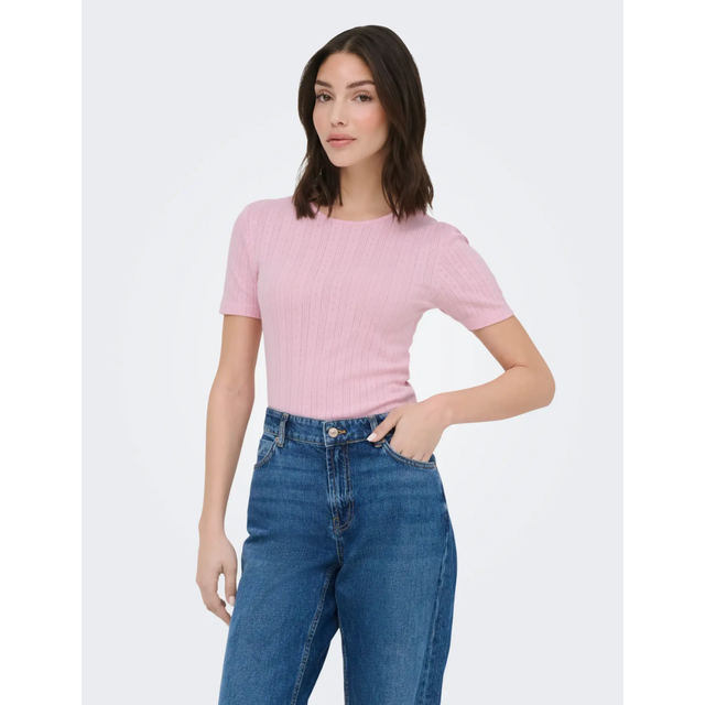 JDY Salsa Mia Life S/S O Neck Top