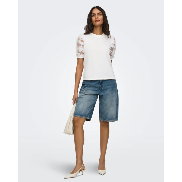 JDY Lina MW Bermuda Shorts DNM