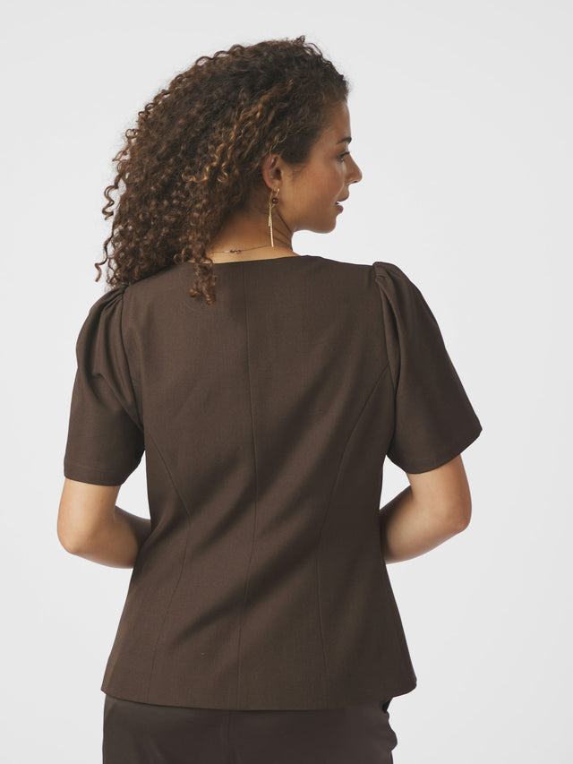 Neo Noir Jules Structure Blouse