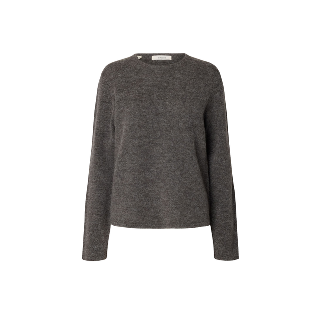Selected Lulu New LS Knit O-Neck Noos