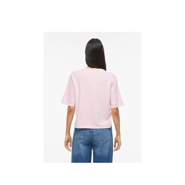 VILA-Malu Rundhals-Strickoberteil (2/4-Strick)