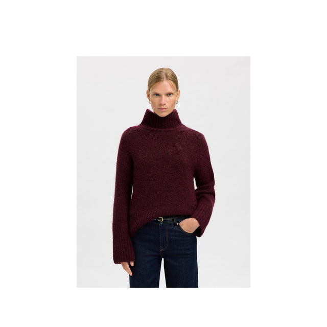 Selected Women Gabriella Knit High Neck Noos