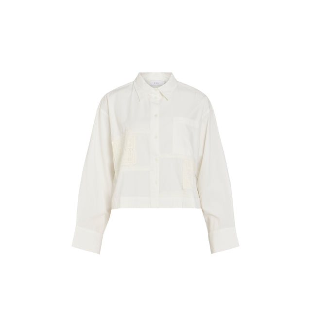 VILA Anje Short Lace Shirt