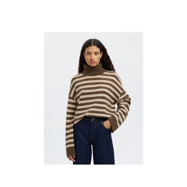 Selected Women Lulu Knit Roll Neck