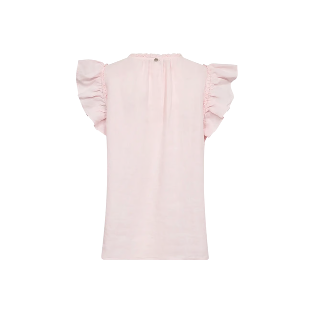 Mos Mosh Tea Linen Blouse