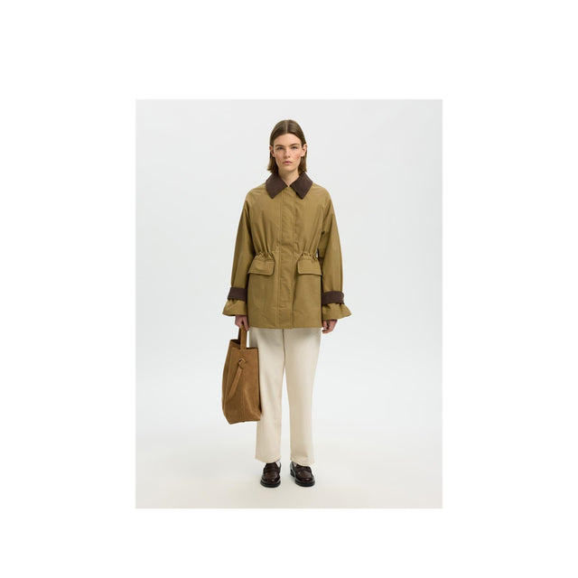 Selected Women-Wilma Waxed Clair Jacket