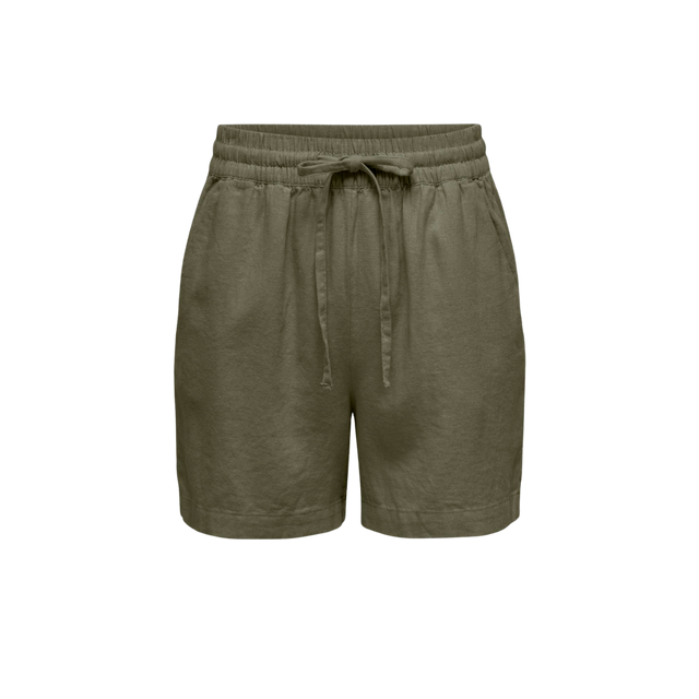 JDY Say HW Leinen-String-Shorts